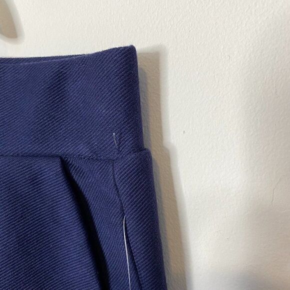 NEW MICHAEL Michael Kors Blue Pull On Elastic Waistband Pants - Picture 4 of 6